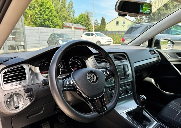 Volkswagen Golf cena 37900 przebieg: 125000, rok produkcji 2015 z Łask małe 742